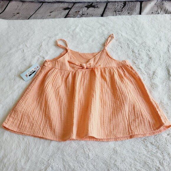 Cat & Jack Girls' Gauze Shirt, 3KIDW-AA - Picture 3 of 4